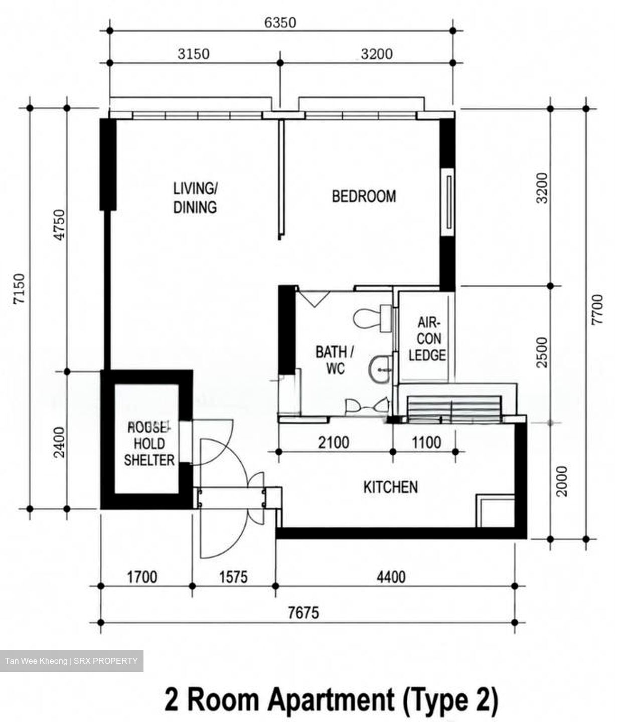 Blk 436A West Edge @ Bukit Batok (Bukit Batok), HDB 2 Rooms #597397601
